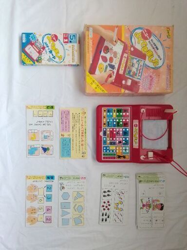 幼児知的玩具４点セット　お絵かきや、積み木、パズル感覚で文字がおぼえられます。