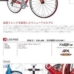 98000円から値下げ！定価20万！Louis Garneau LGS-RSE（ルイガノ