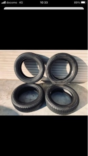 ダンロップ製スタッドレス　185/60R15 バリ山　4本組