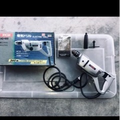 電気ドリル　動作品　RYOBI  箱付き