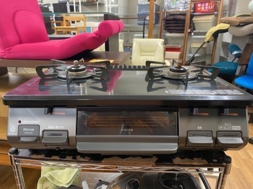I335 Rinnaiプロパン（LP）ガス用コンロ　8.0kw　2019年式