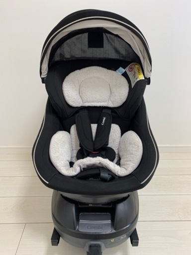コンビ チャイルドシート クルムーヴ スマート ISOFIX JJ-650 回転式 ブラック Combi