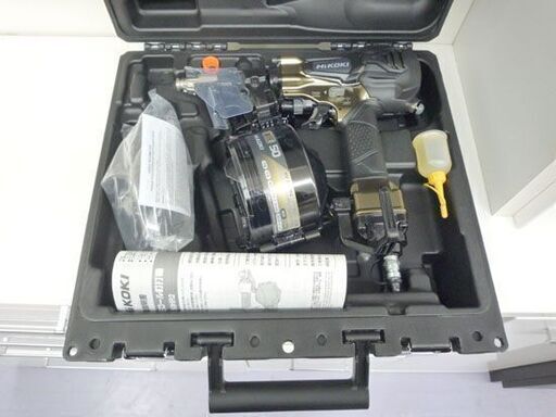 新品未使用 HIKOKI 50mm 高圧ロール釘打機 NV50HR2(S) パワー切替機構付 ハイゴールド ハイコーキ 工具 札幌市手稲区