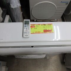 K02585　パナソニック　中古エアコン　主に10畳用　冷2.8kw ／ 暖3.6kw 