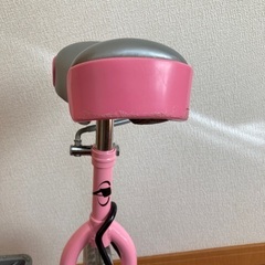 一輪車　14インチ　スタンド付き　11月13日まで出品の画像