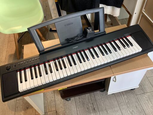 YAMAHA★ヤマハ piaggero (ピアジェーロ) 電子ピアノ NP-11 ブラック 61鍵盤 軽量 楽器 ピアノ 鍵盤楽器☆買取帝国 志木店