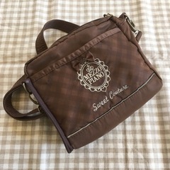 メゾピアノ　ポシェット　ショルダーバッグの画像