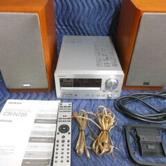 ONKYオンキョー CDレシーバー、 スピーカーセット 中古品