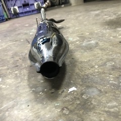 スーパーカブ50.70.90 リトルカブ　スチールモナカマフラー。