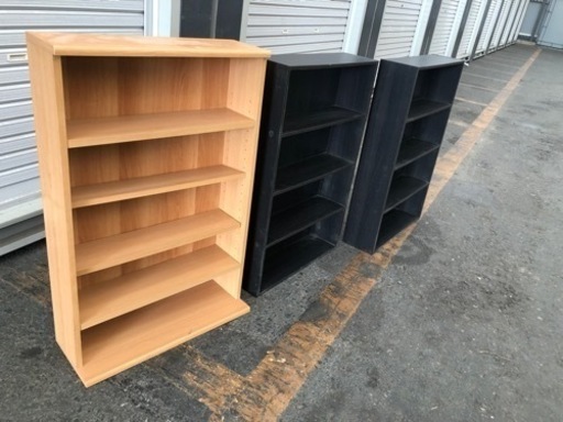 本棚3セット　お安くどうぞ！