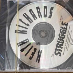 keith richards /struggle　新品未開封　非売品