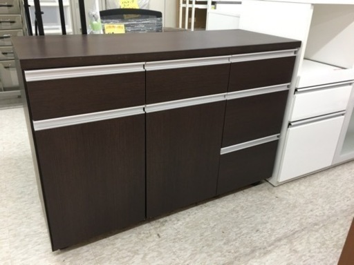 キッチンカウンター　キャスター付き