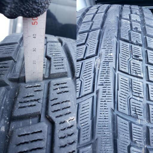 残溝8mm スタッドレスタイヤ 235/70R16 106Q YOKOHAMA GEOLANDAR i/T-S 4本セット/VELVA