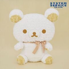 ★リラックマ ホワイトローズぬいぐるみXL プレミアム★新品 /...