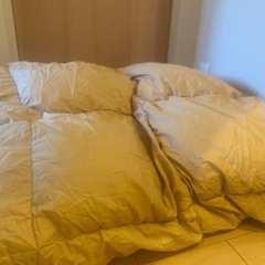 ダブルのかけ布団　お譲りしますの画像