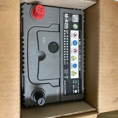 カーバッテリー　M-42R 新品 未使用の画像