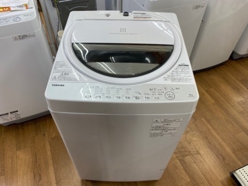I440　TOSHIBA6.0ｋ洗濯機　2019年式