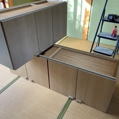 【無料】※11月12日引取限定 吊り戸棚　中古　クリナップ