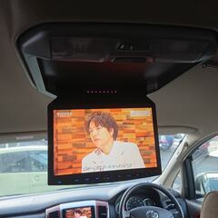 売り切れ　⑱車検令和4年6月まで！フリップダウンモニター付き！走行距離57,000キロ台！8人乗り！トヨタアルファードです！の画像