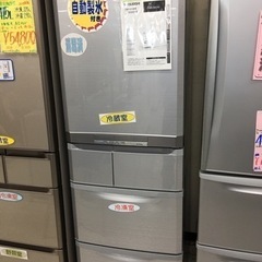 三菱　420L冷蔵庫　2013年製　キズあり