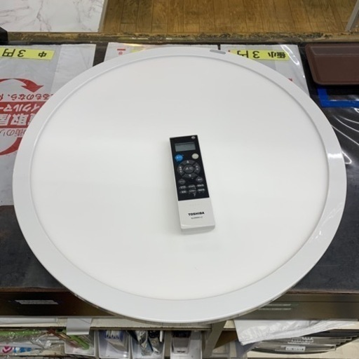 1/23 値下げ⭐️高年式&美品⭐️2020年製 TOSHIBA 導光板フラットタイプ LEDシーリングライト NLEH12015A-