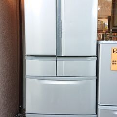 日立 HITACHI R-SF52AM 520L 6ドア 冷凍冷蔵庫 自動製氷 真空チルド シルバー☆買取帝国 朝霞店☆配達可能