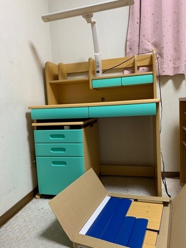 ニトリ　学習机　机のみ　引き出し2つ　フックおまけ ニトリ 学習机 机のみ 引き出し2つ フックおまけ ニトリ 学習机 机のみ