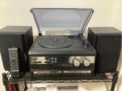 値下げ！！【おまけ付】レコードカセットCDマルチプレーヤー&CD録音機能