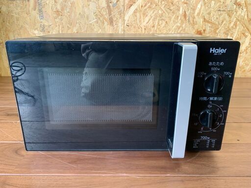 【Haier】ハイアール 電子レンジ 容量17L 60Hz専用 JM-17F-60 2017年製.
