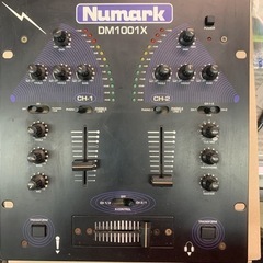 Numark DM1001X DJミキサー アダプターなし動作未...