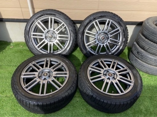 ご利用ありがとうございました！！225/50R17 Tiradoアルミ ブリヂストンブリザックREVO GZレガシィ等