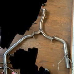 200系クラウン リアピース マフラー 200系クラウン リアピース ストレート チタン4本出し マフラー