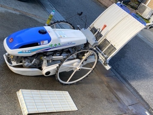 （ヤ）イセキさなえPC25S田植機2条中古良品動作確認済み
