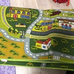子供男の子道路マップのカーペット