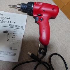 電動ドリルドライバー　RYOBI  FDD-1000の画像