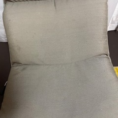無印良品　リクライニング　ソファー　1人用の画像