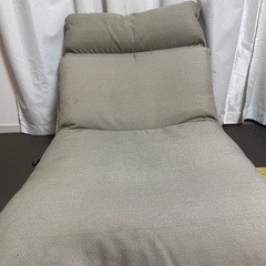 無印良品　リクライニング　ソファー　1人用の画像