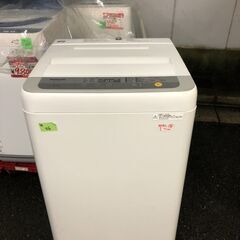 ☆中古 激安！！￥15,000！！＜目玉商品！＞Panasonic　パナソニック　2018年製　5.0kg洗濯機　家電　NA-F50B11型　幅56cmｘ奥行57cmｘ高さ88cm　【BBK090】　