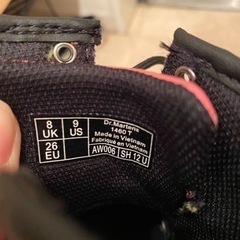 ドクターマーチン　キッズサイズ　UK8（15.5センチ）の画像