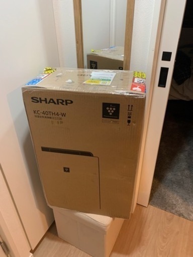 シャーププラズクラスター加湿器空気清浄機　未開封　1年保証