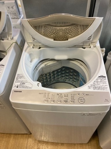 TOSHIBA 電気洗濯機　AW-5G3 [2016年製] 5.0kg