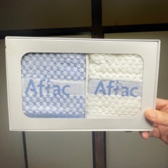 アフラックのタオル