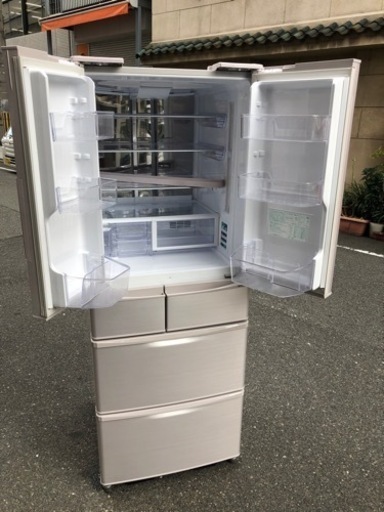 ?超美品電気代もお得約600円/1か月　シャープ440L⁉️大阪市内配達設置無料?⭕️保証付き