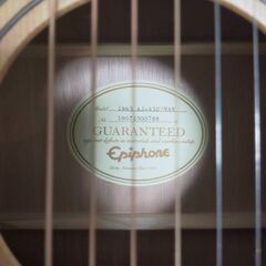 【ほぼ未使用】アコースティックギター Epiphone　セットの画像