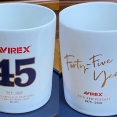 新品 AVIREX アヴィレックス 45周年記念ノベルティマグカ...