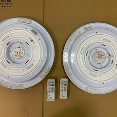 LEDシーリングライト　2台の画像
