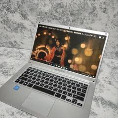 ほぼ新品】スタイリッシュデザイン♪ 軽量ノートPC おしゃれPC 元箱