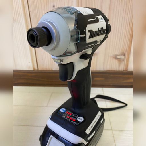 中古 マキタ　TD170 18V 充電式 インパクトドライバ　白
