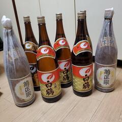 未開封　日本酒一升瓶7本