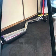 カワサキバリオス250純正マフラー値下げの画像